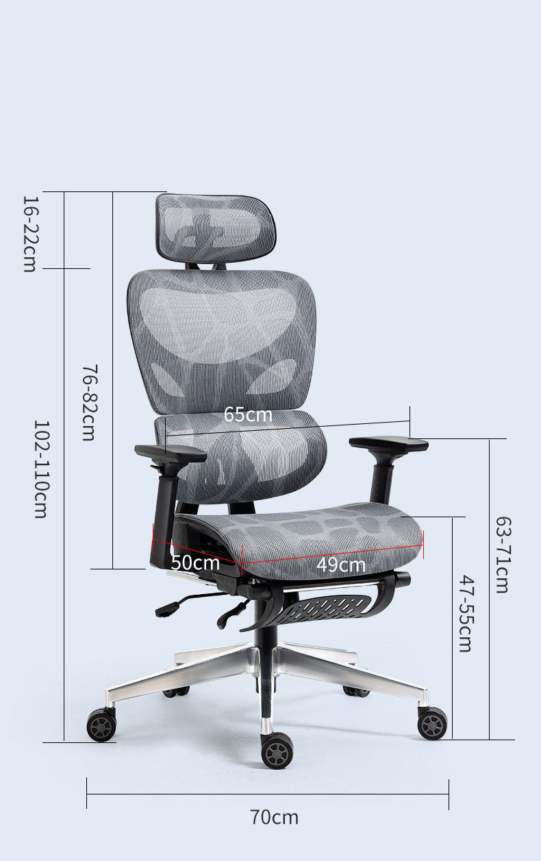 Mesh Ergonomic Backrest Office Swivel Chair