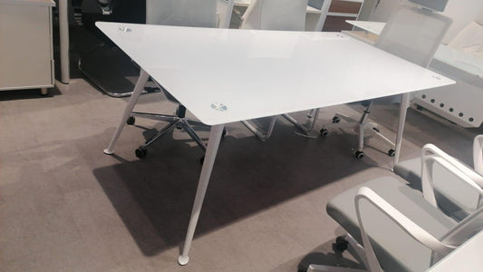 Tempered Glass Meeting Table