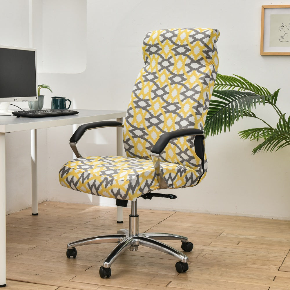 Office Zipper Chair Cover Rotating Computer Hotel Chair