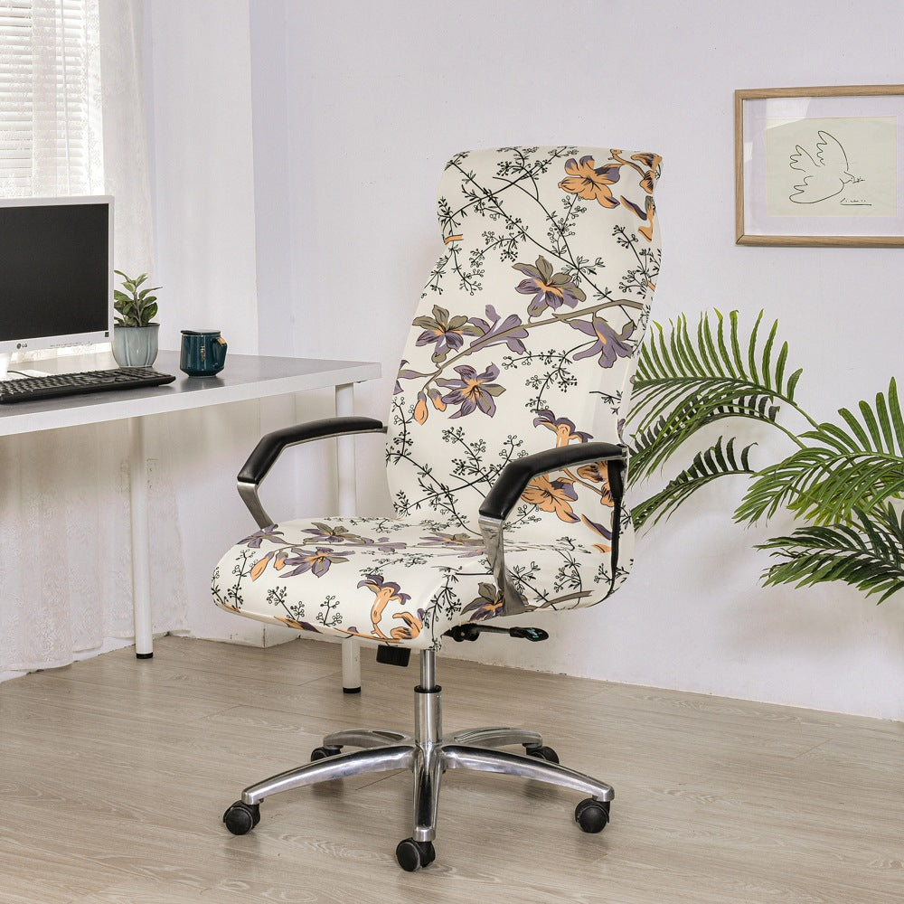 Office Zipper Chair Cover Rotating Computer Hotel Chair